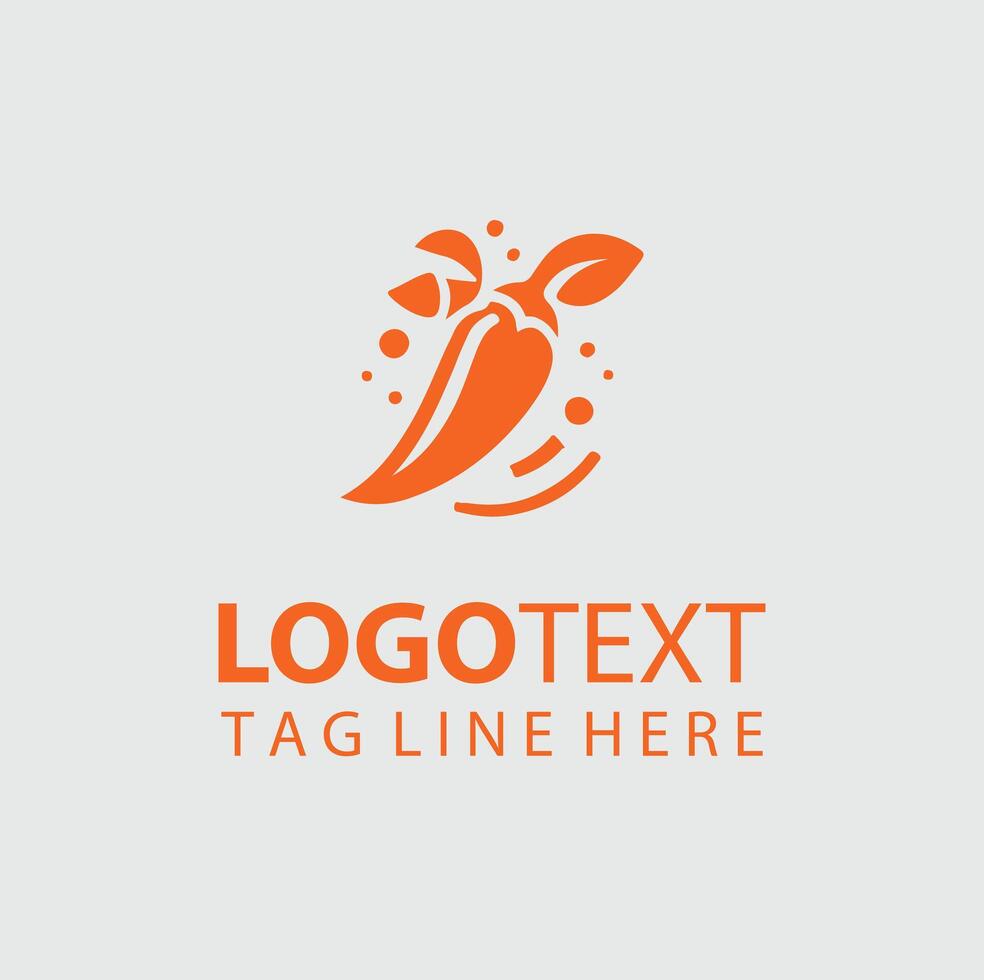Ignite Pepper Logo Design vector