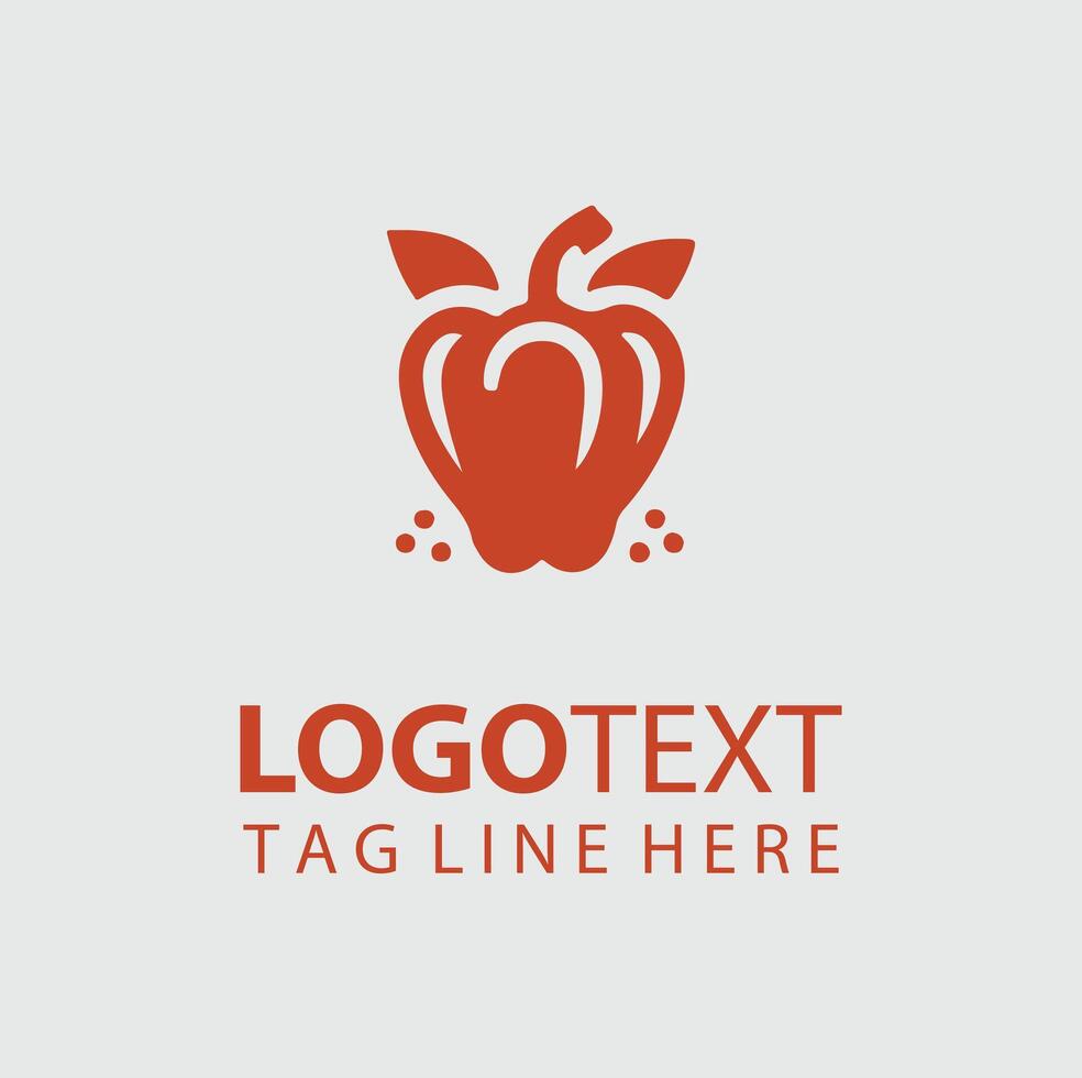 Pepper Vibe Logo Design vector