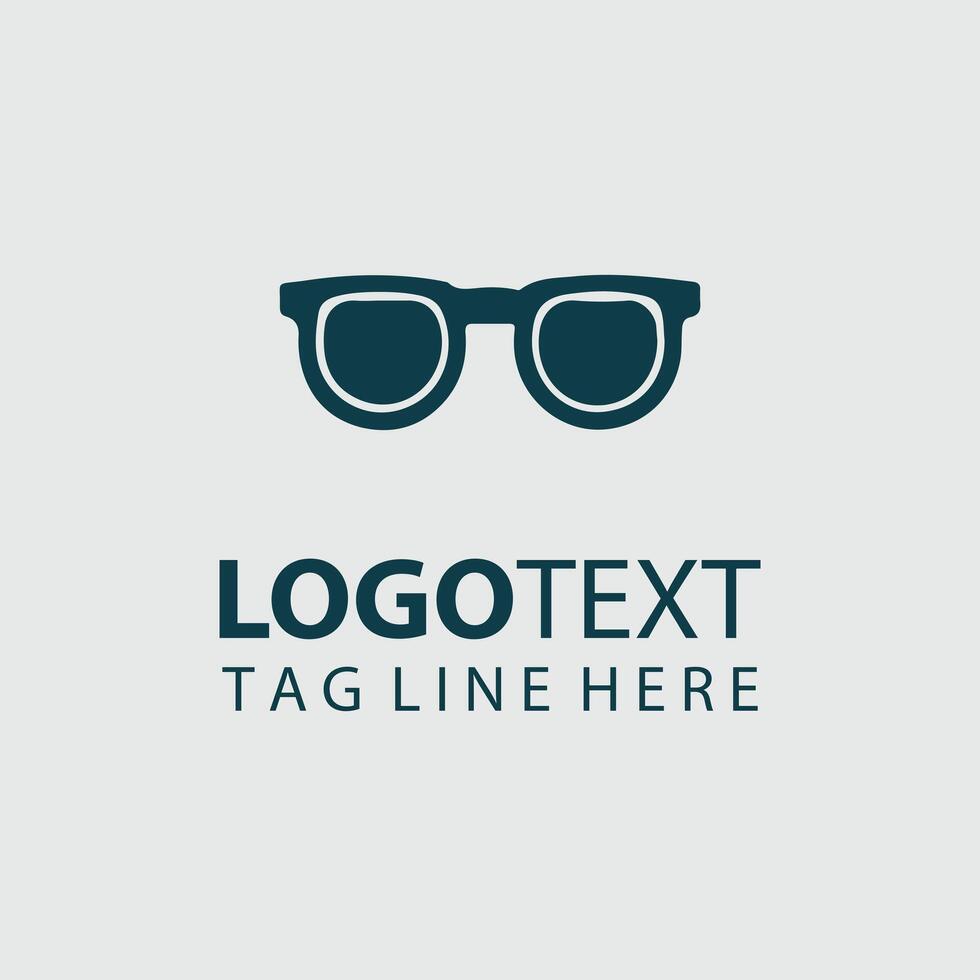 Optic Flow Vision Eyewear Glasses Design vector