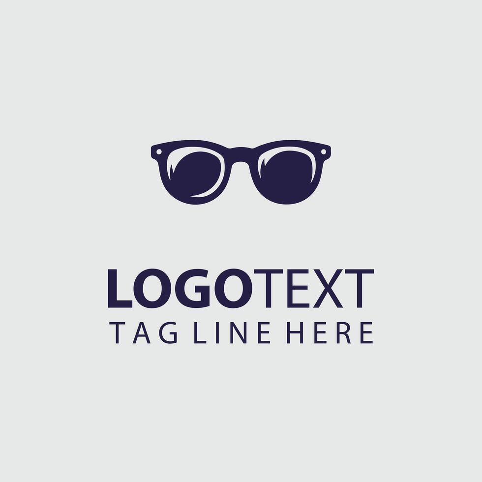 Gaze Glow Eyewear Glasses Logo vector