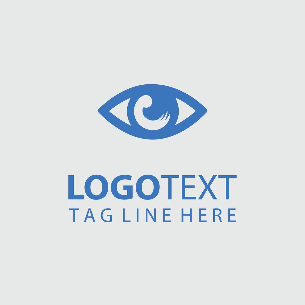Radiant Eyewear Glasses Logo Design vector