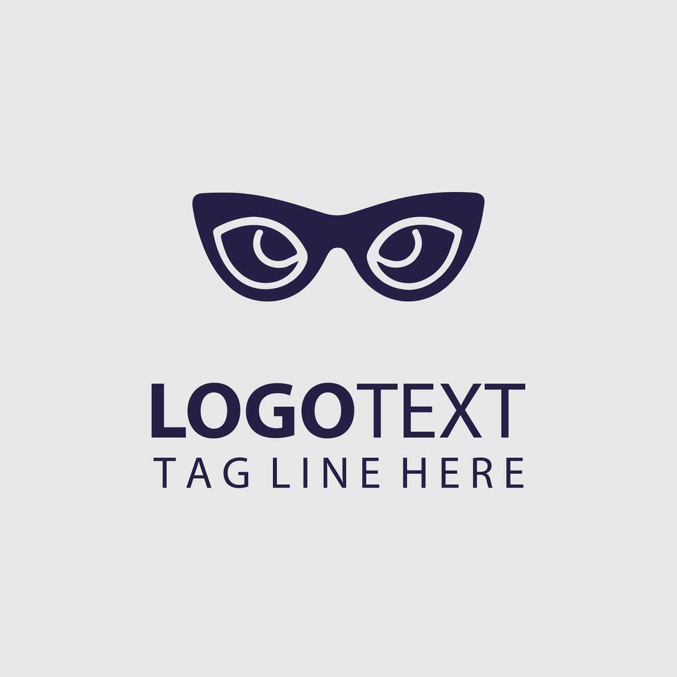 Optic Finesse Eyewear Glasses Logo vector