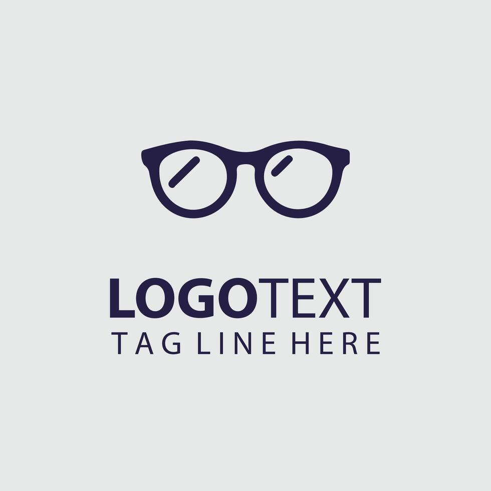 Refined Frames Eyewear Glasses Logo vector