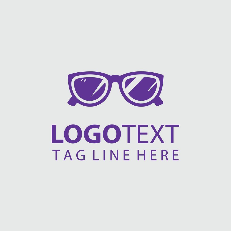 Spectacle Gaze Eyewear Glasses Logo vector