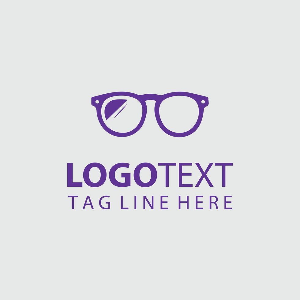 Radiant Frames Eyewear Glasses Logo vector