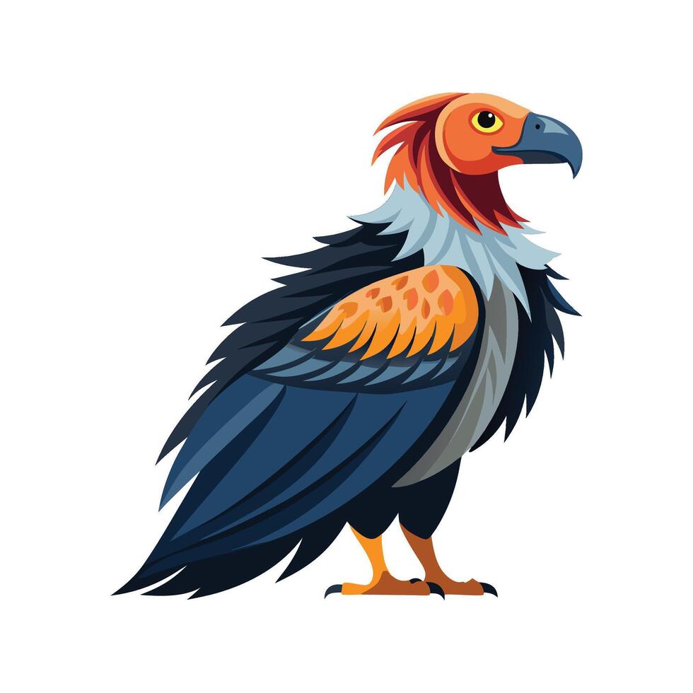 Unique Illustration of Condor Bird vector