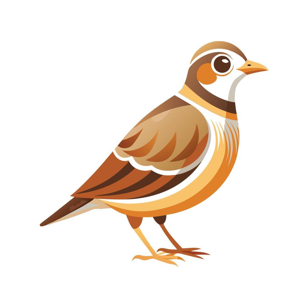 Unique Artwork of Lark Bird vector