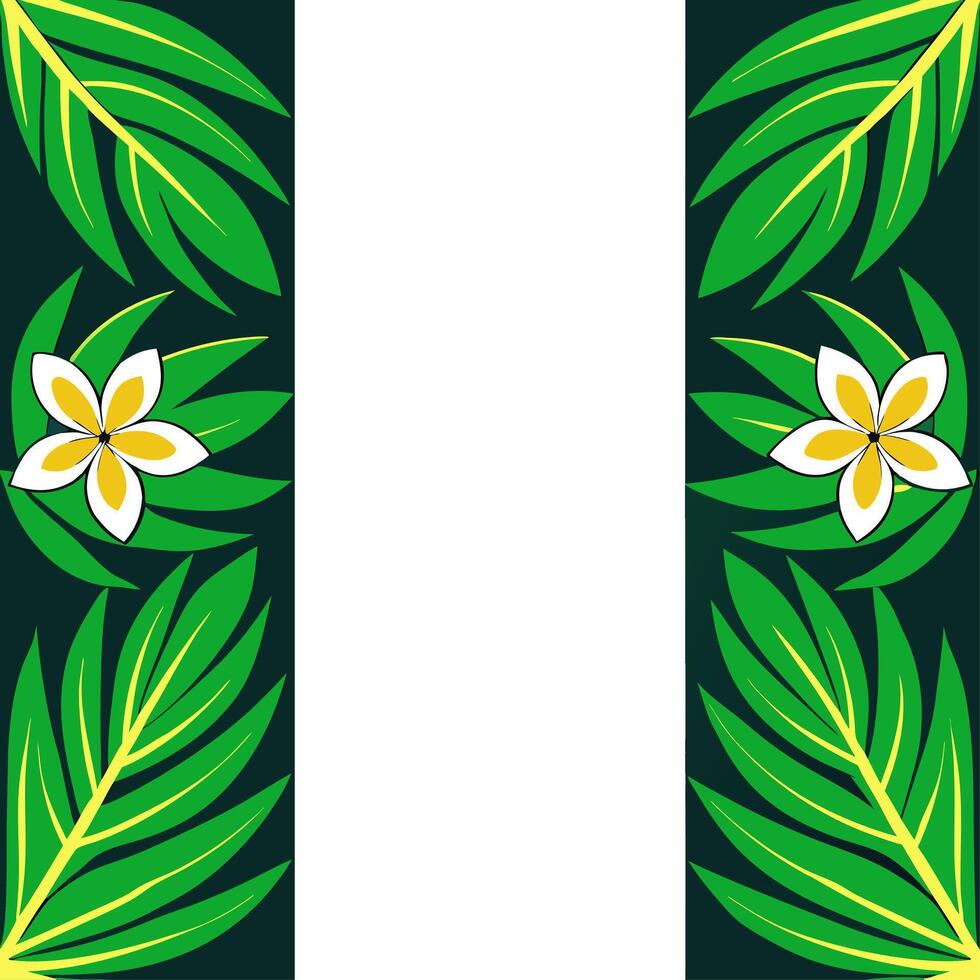 Tropical rainforest seamless tiles pattern with dense foliage and vibrant floral accents for exotic home settings Set 2 vector
