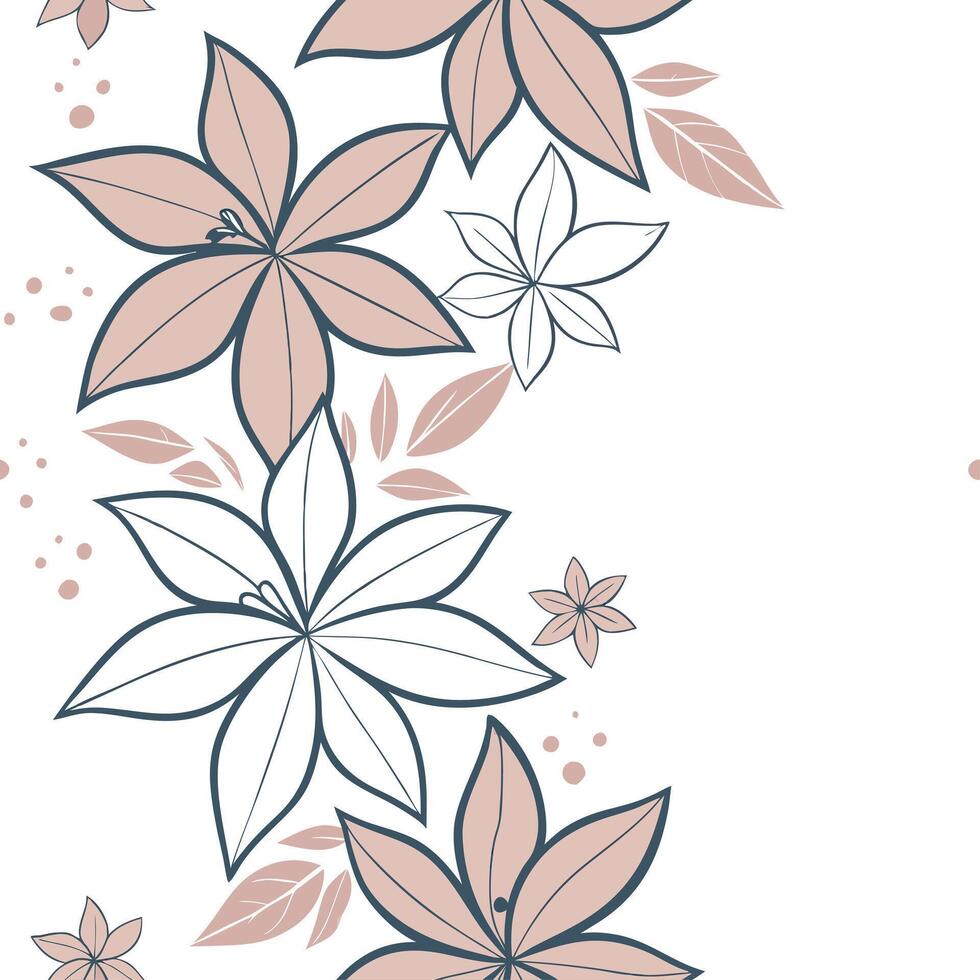Bohemian poinsettia seamless tiles pattern with vibrant red blooms and intricate leaf details on white background ideal for eclectic spaces Set 9 vector