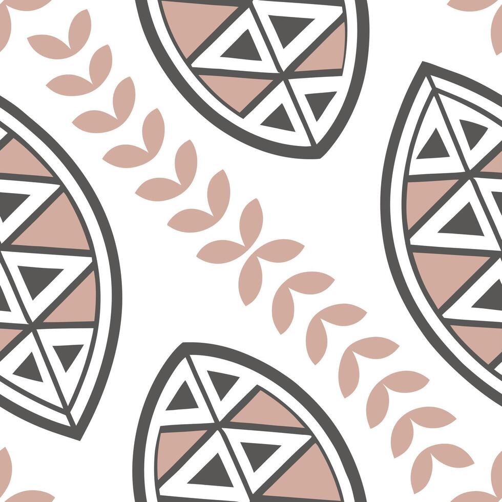 Ethnic graphics seamless pattern with intricate mandala designs and rich color palettes for a detailed cultural look concept as Intricate mandala designs with rich colors in ethnic flat vector