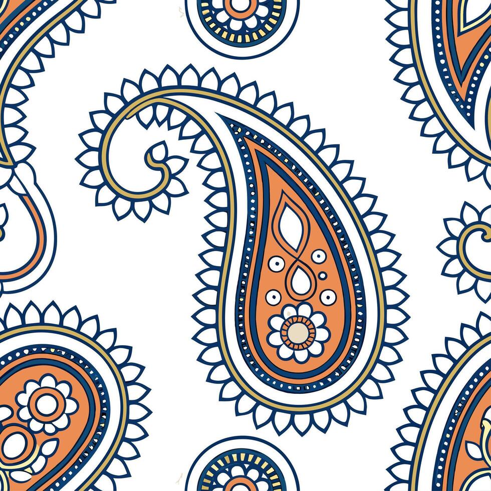 Ethnic graphics seamless pattern with intricate mandala designs and rich color palettes for a detailed cultural look concept as Intricate mandala designs with rich colors in ethnic flat Set 7 vector
