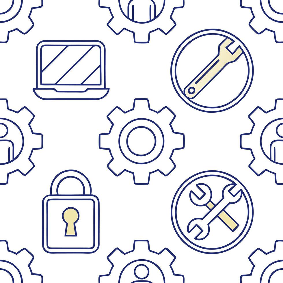 evaluation in technology adoption concept as IT experts test new tools measure productivity gains assess user adoption rates refine rollout strategies secure seamless integration i flat vector