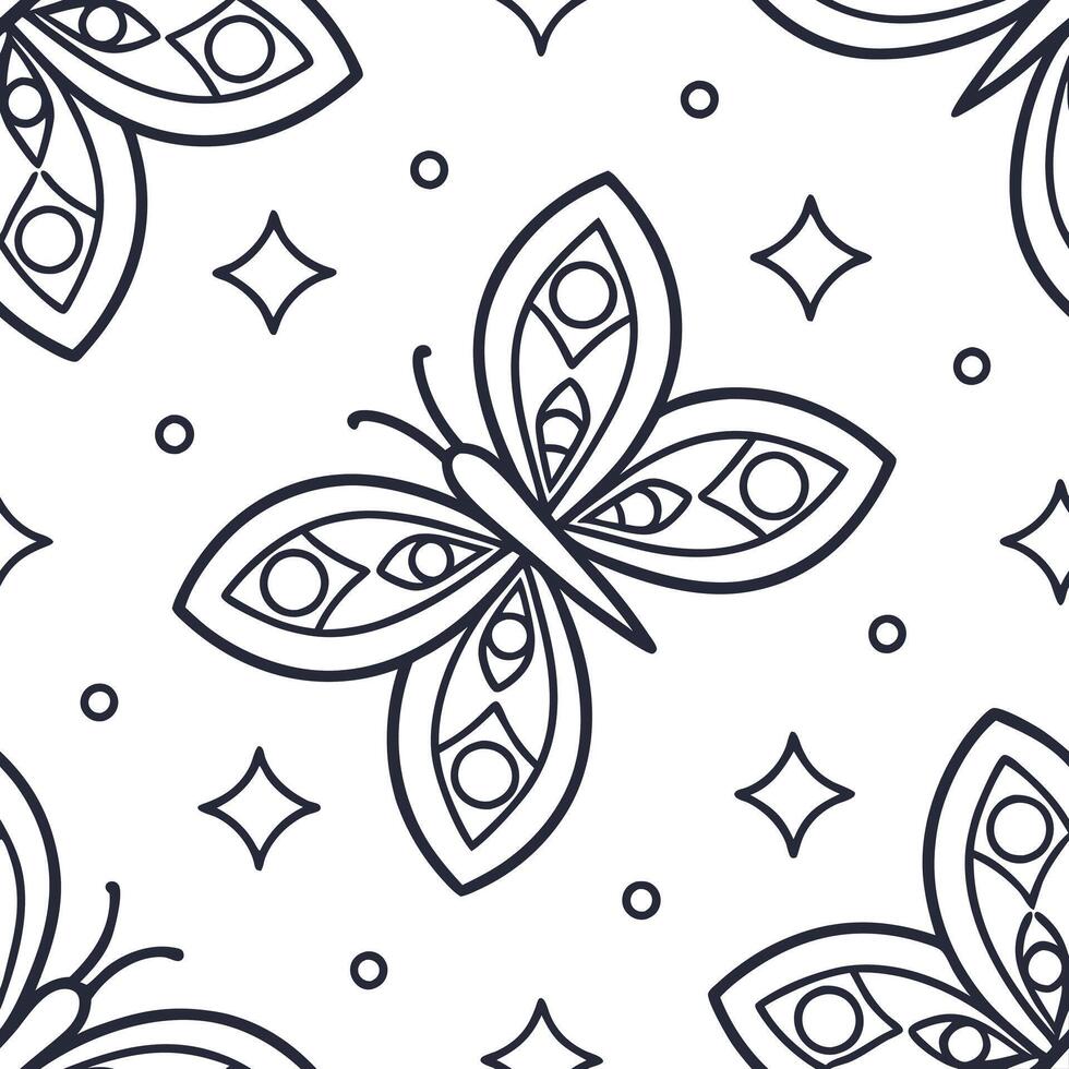 Flat Art deco vintage embroidery seamless tile pattern geometric symmetry on white background perfect for stylish spaces concept as Creating art deco inspired seamless tile with vi flat vector