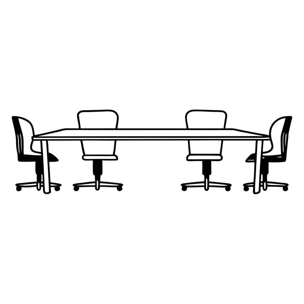 Flat Glossy Minimalist Office Background concept as A glossy minimalist office background with elegant furniture and ample copy space perfect for showcasing collaborative brainstor flat vector