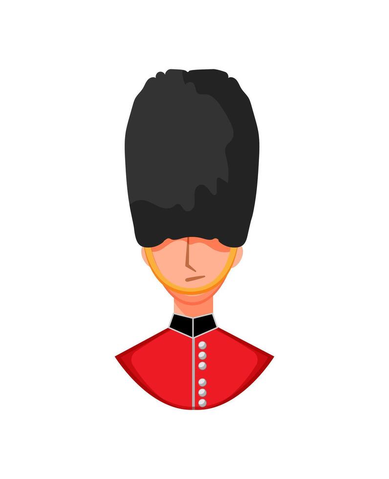 British Guard Illustration vector