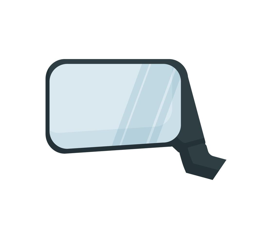 Side mirror illustration vector