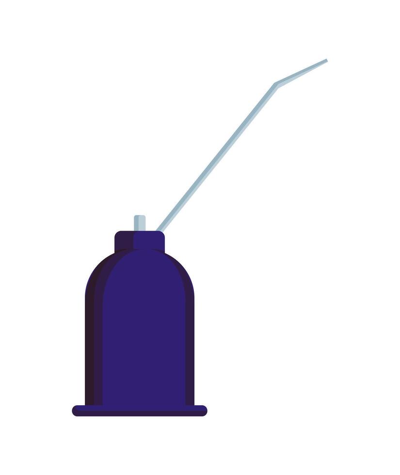 Blue Oil Can vector