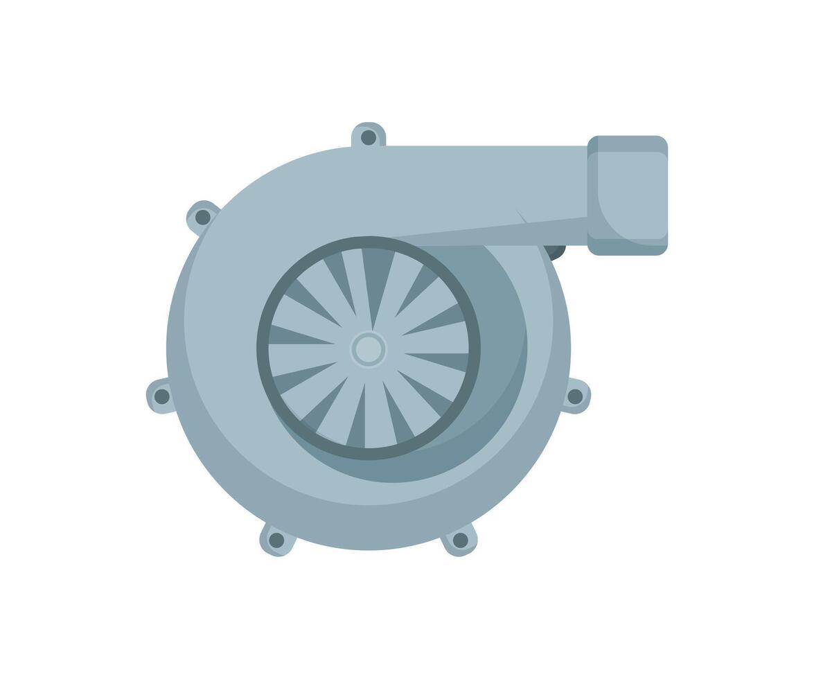 Automotive Turbocharger Unit vector