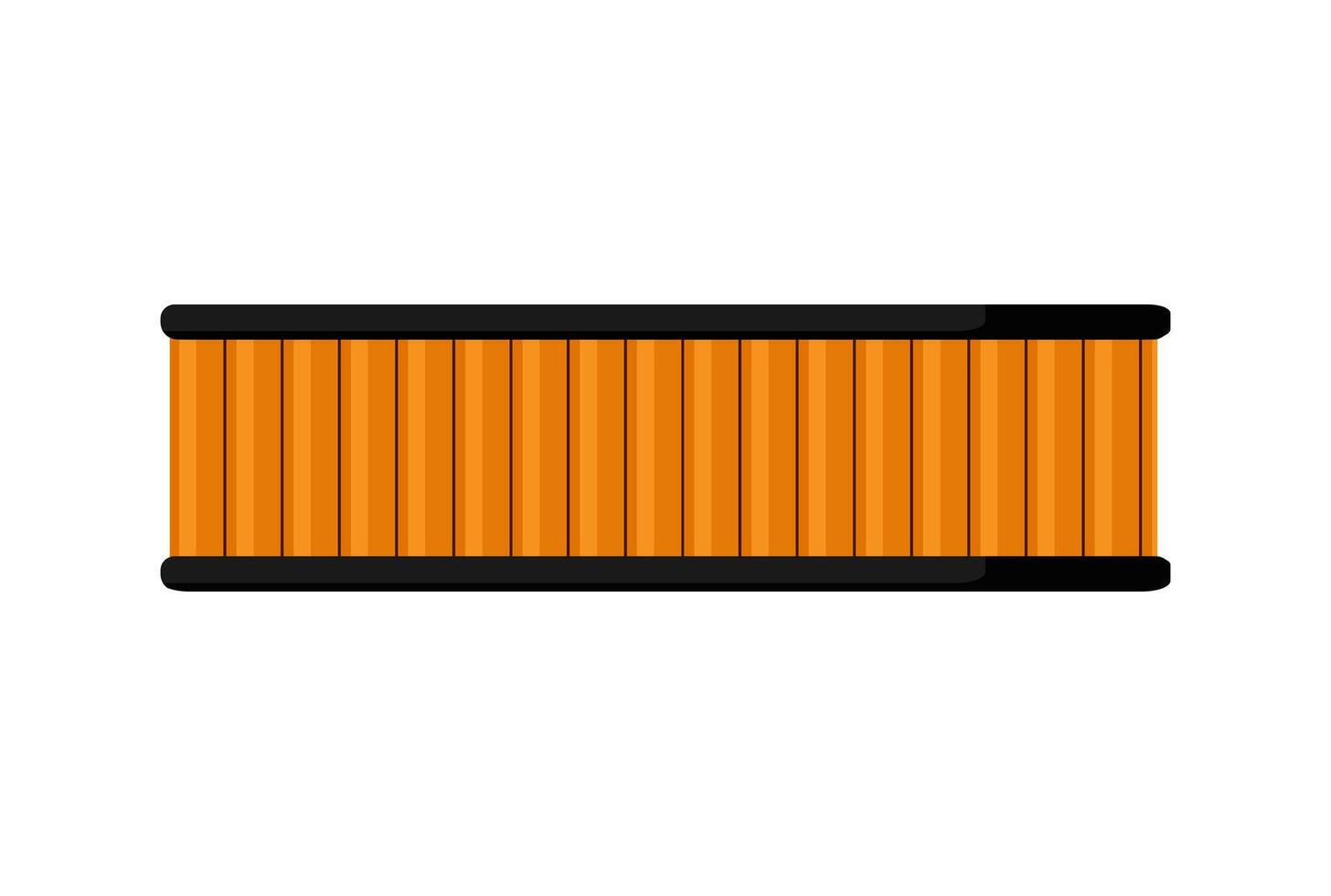 Rectangular Air Filter vector