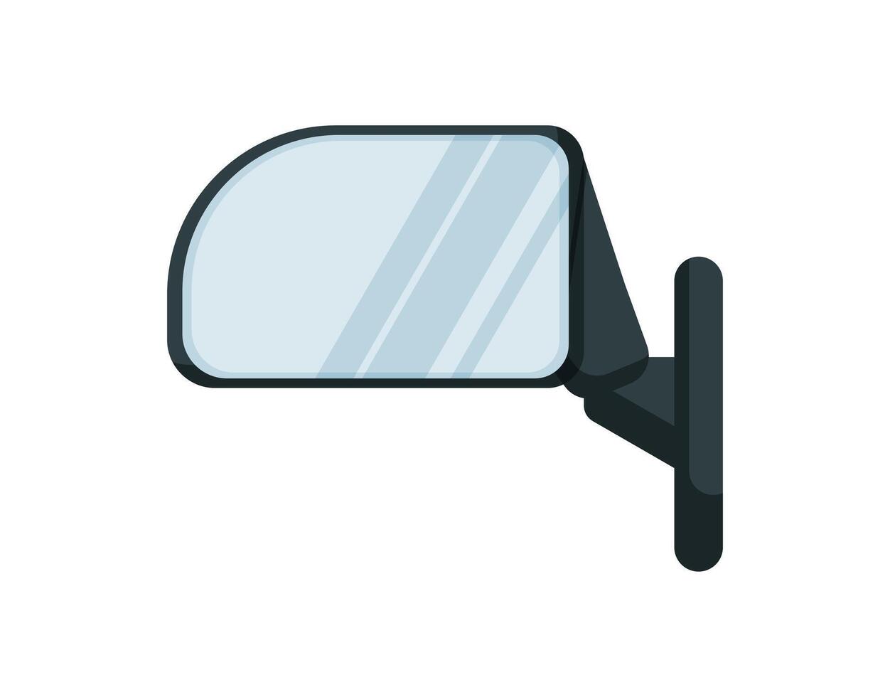 Side View Car Mirror vector