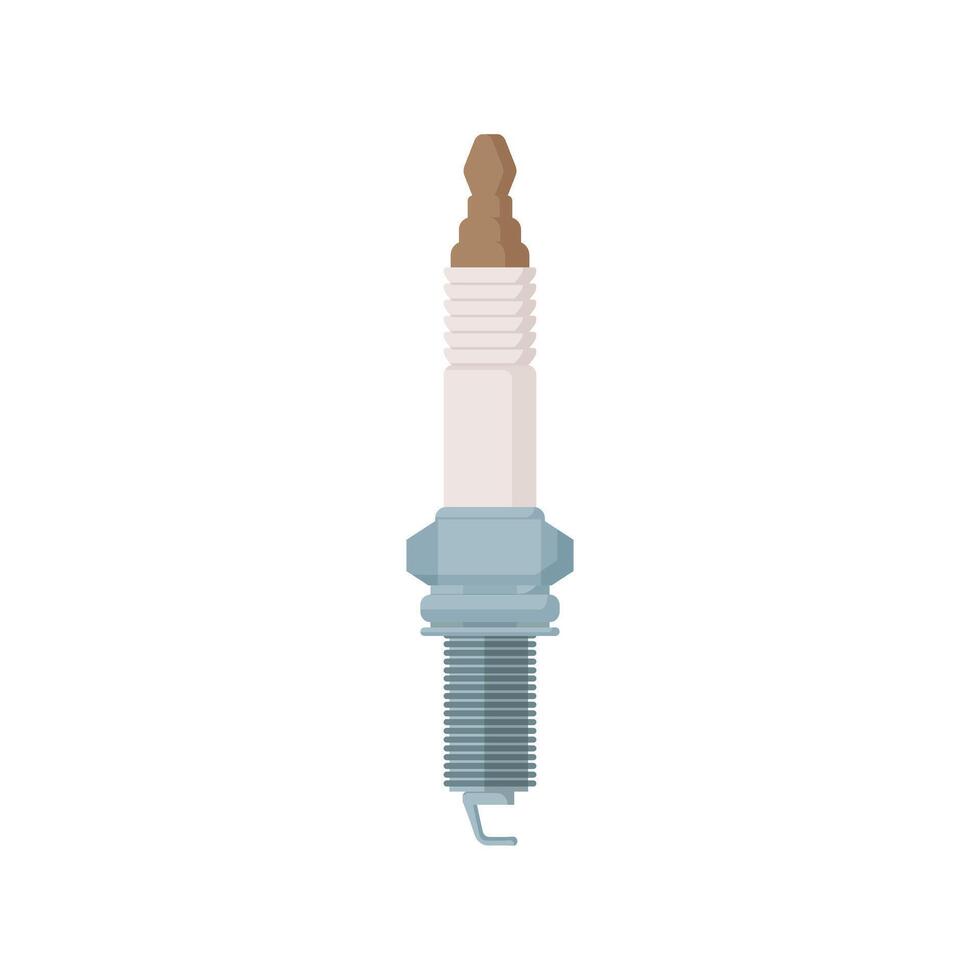 Modern Spark Plug vector