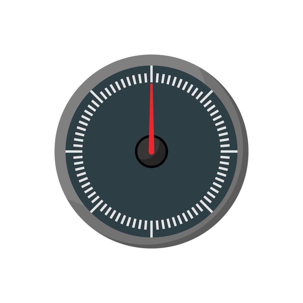 Speedometer illustration on a white background vector