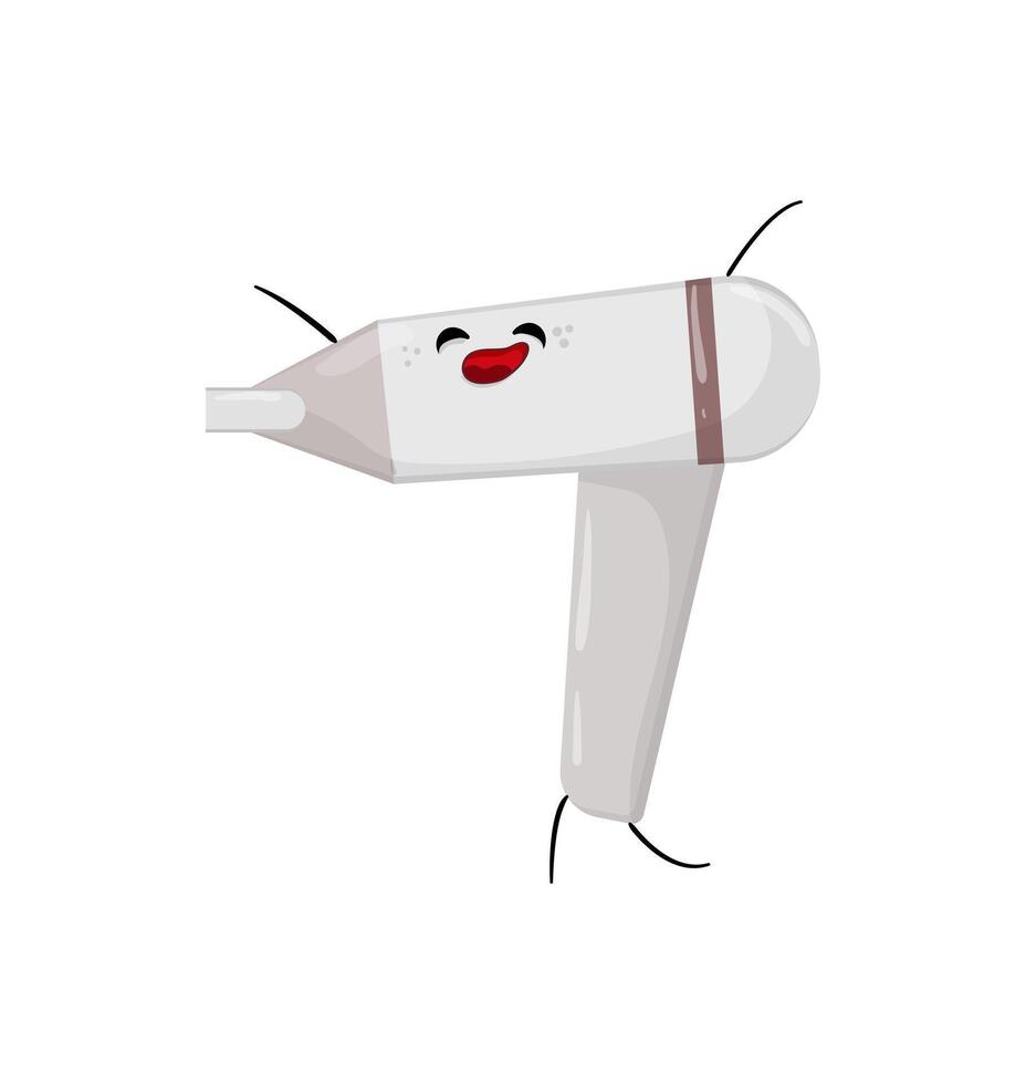Hair Dryer Character vector