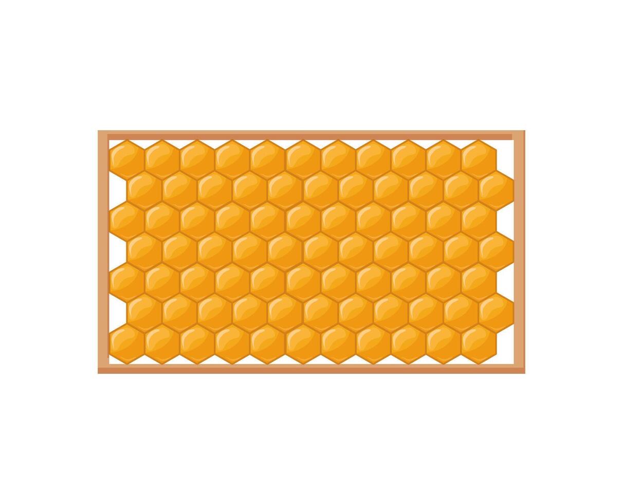 Honeycomb Frame illustration vector