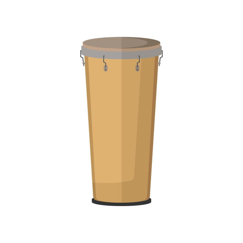 Traditional Conga Drum vector