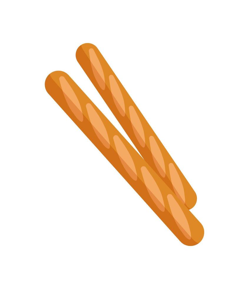 French Baguettes illustration vector