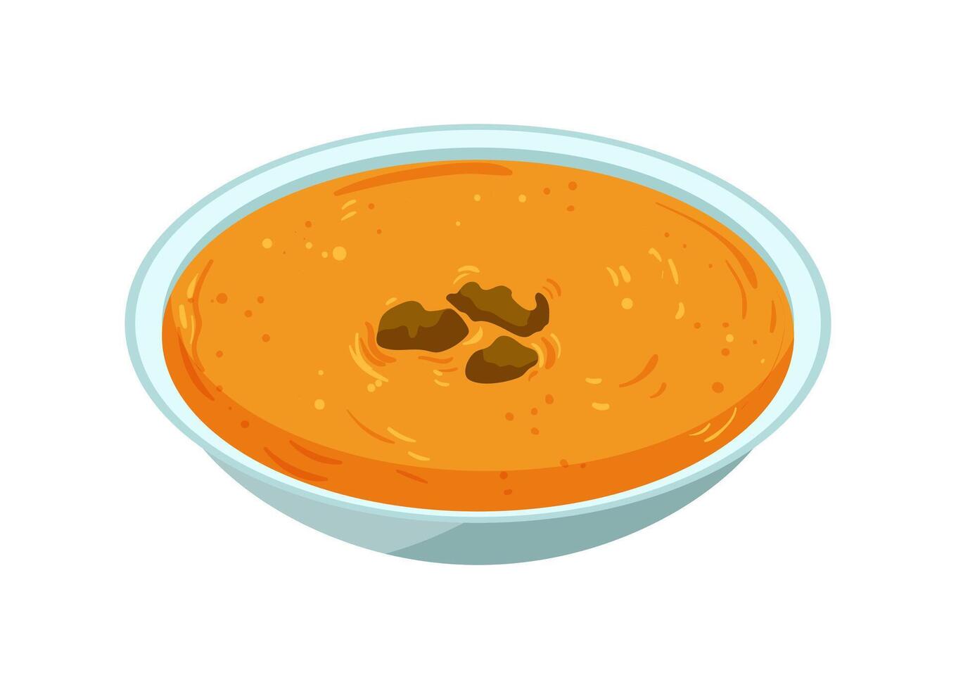 Bowl of Soup vector