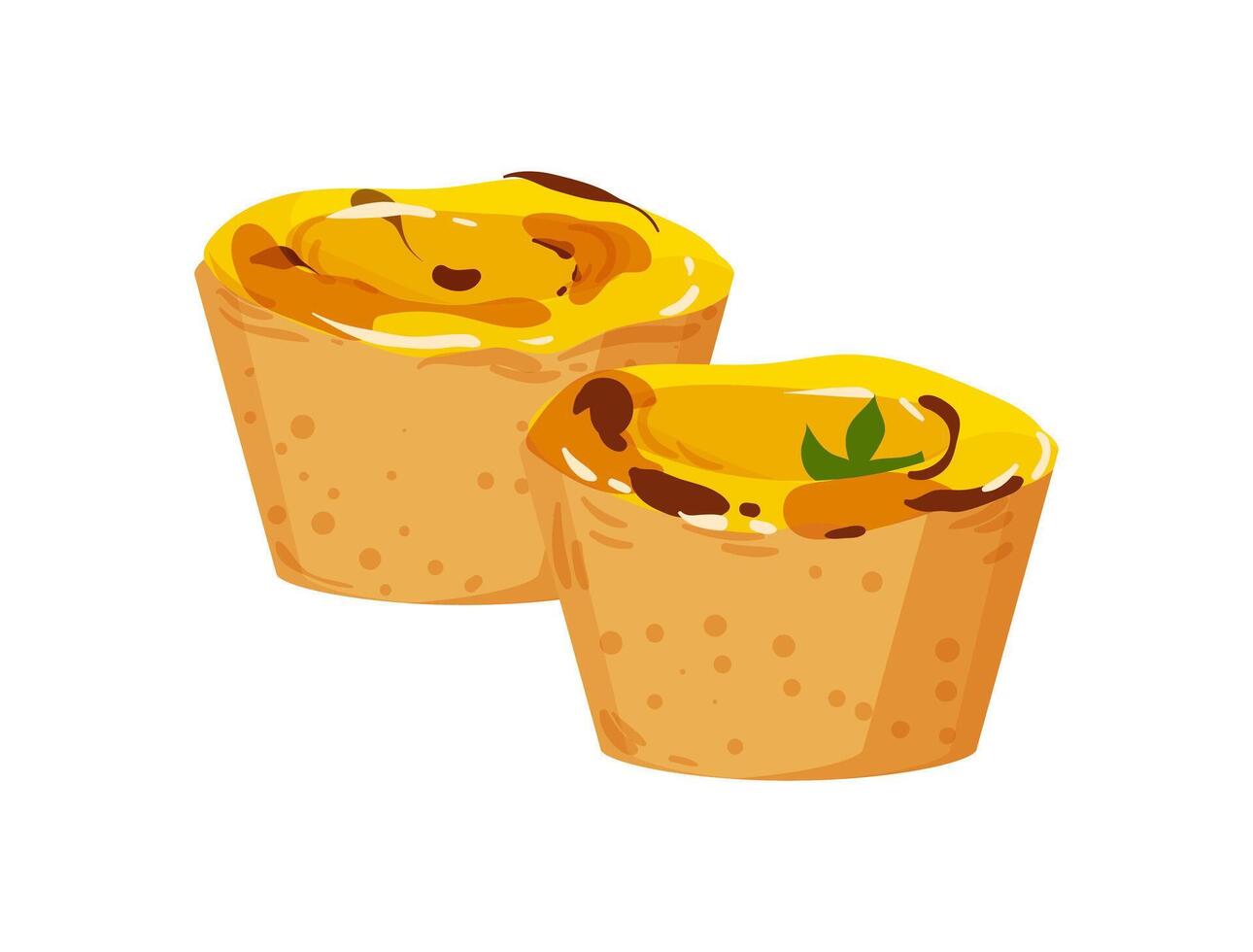 Pastel de Nata vector