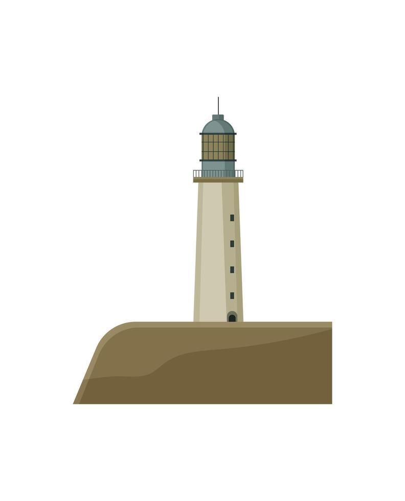 Lighthouse on Rock vector