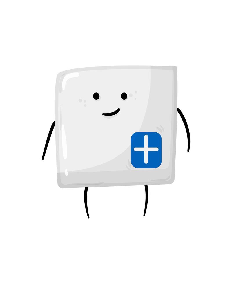 Cute Medical Patch vector