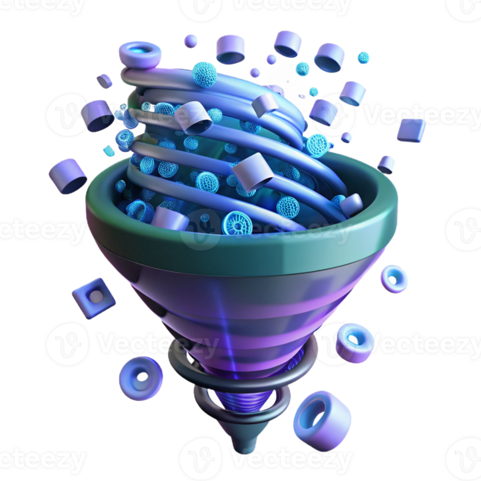 vibrant vintage A whirlwind of fragmented, digital data streams, illuminated by flashing binary code, glitch art style high resolution png