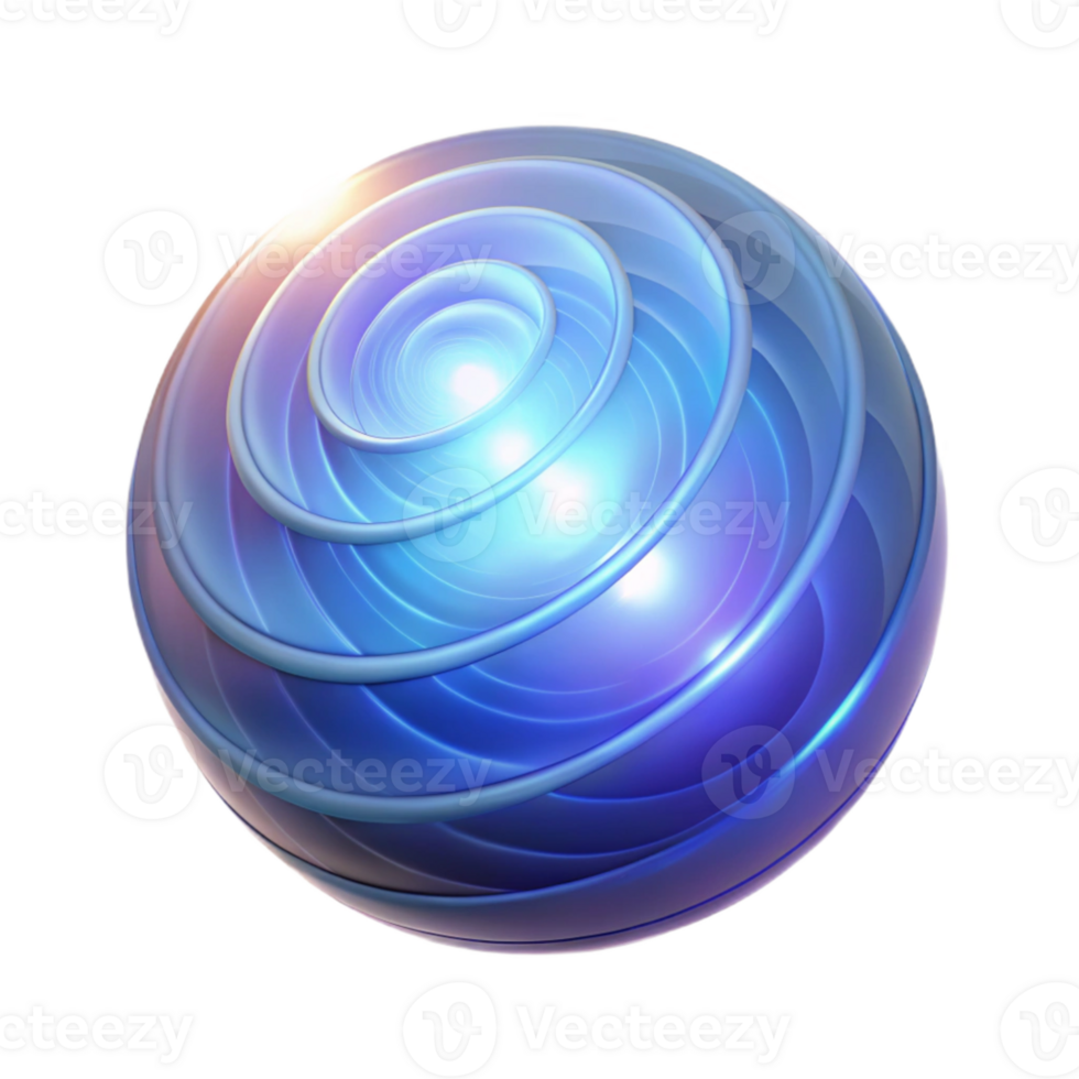beautiful abstract A luminous, ethereal orb radiating concentric waves of energy, illuminated by a soft, inner glow, spiritual style genuine png