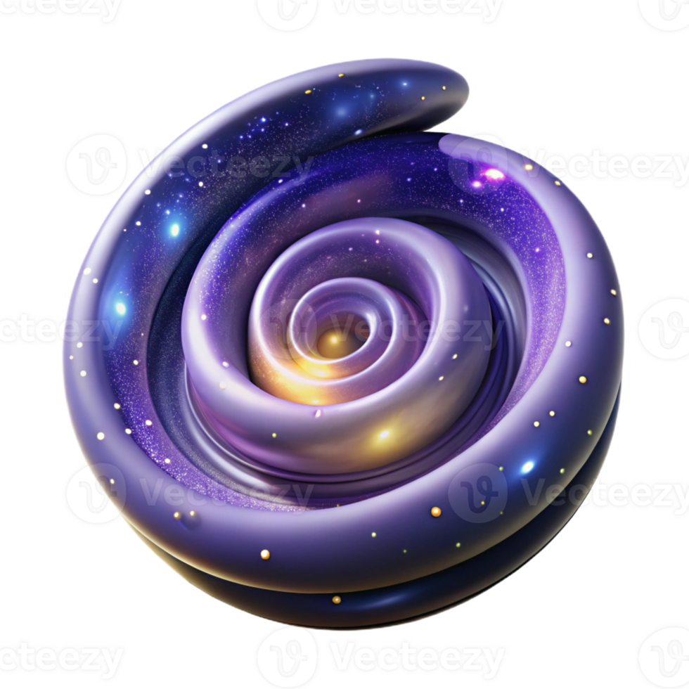 beautiful vintage A swirling vortex of cosmic dust and gas, illuminated by distant stars, space art style high quality png