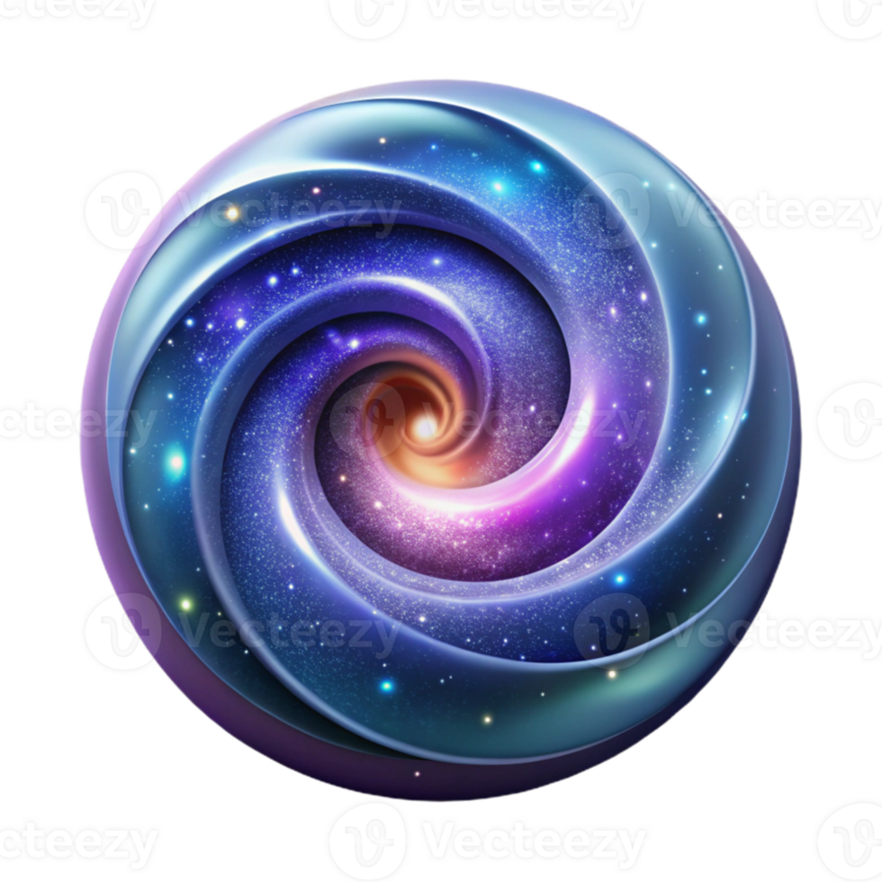 impressive rustic A swirling vortex of cosmic dust and gas, illuminated by distant stars, space art style premium png