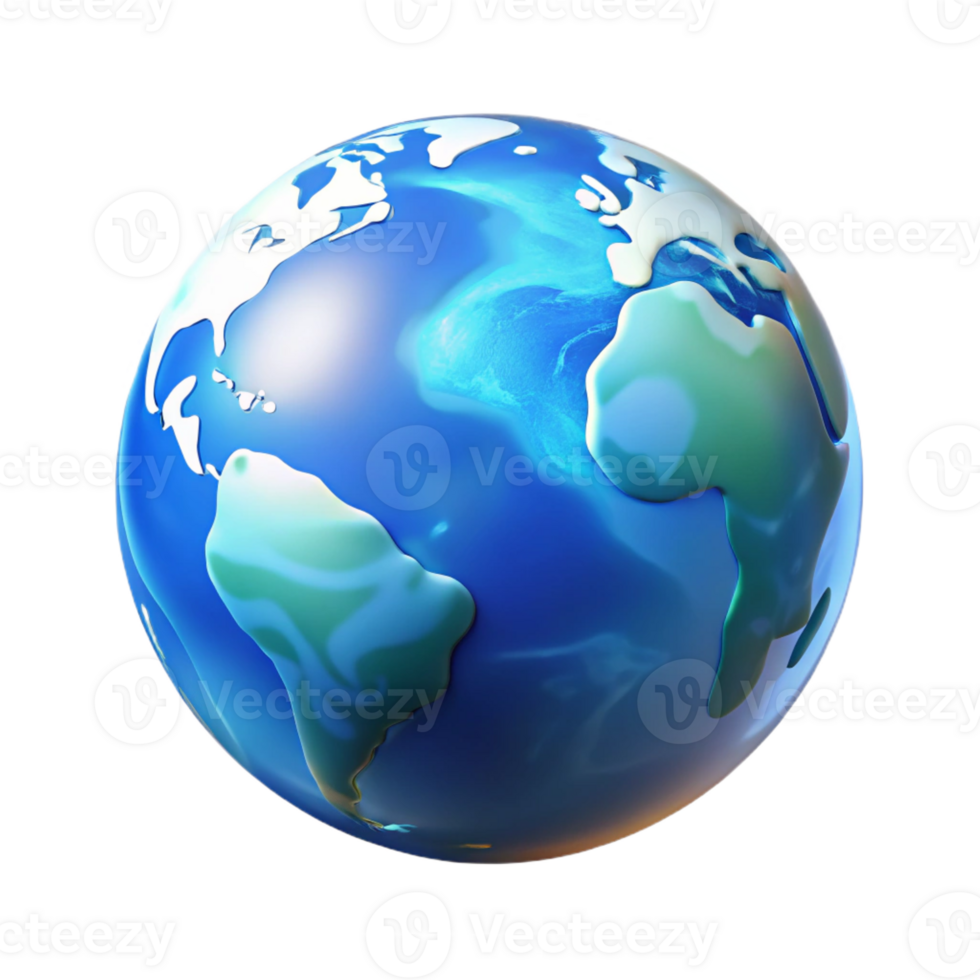 vibrant classic A holographic projection of the Earth rotating slowly, detailed topography and atmospheric effects, soft blue lighting, scientific visualization style high resolution png