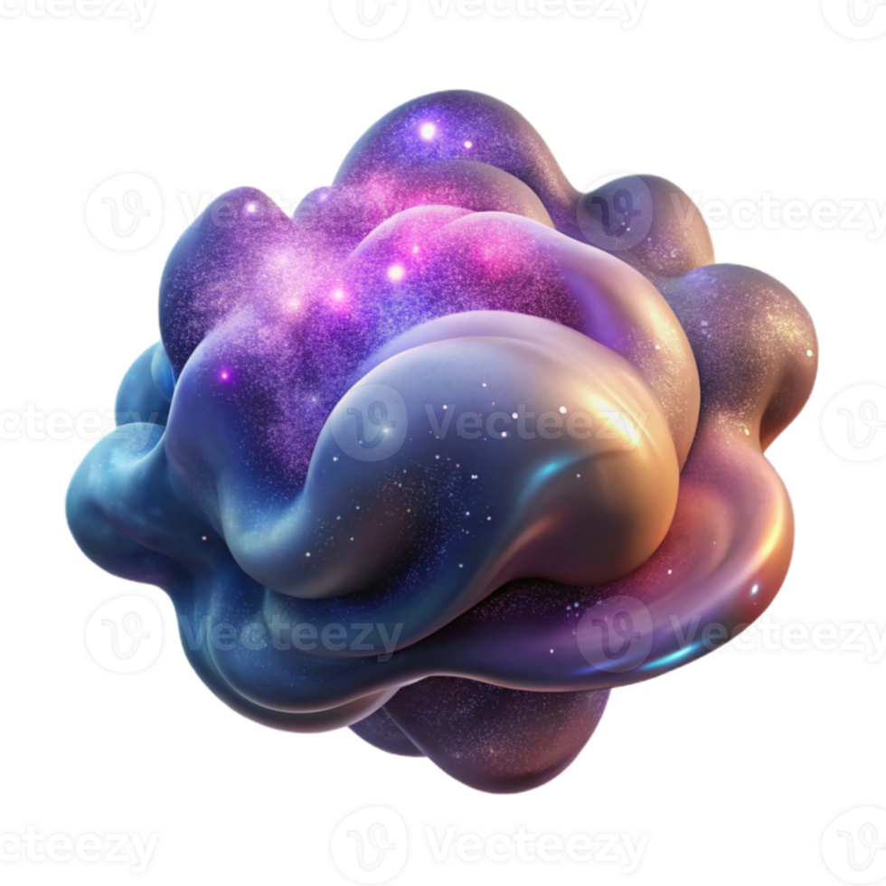 beautiful creative A swirling cloud of cosmic dust, vibrant nebula colors, space art, abstract style exclusive png