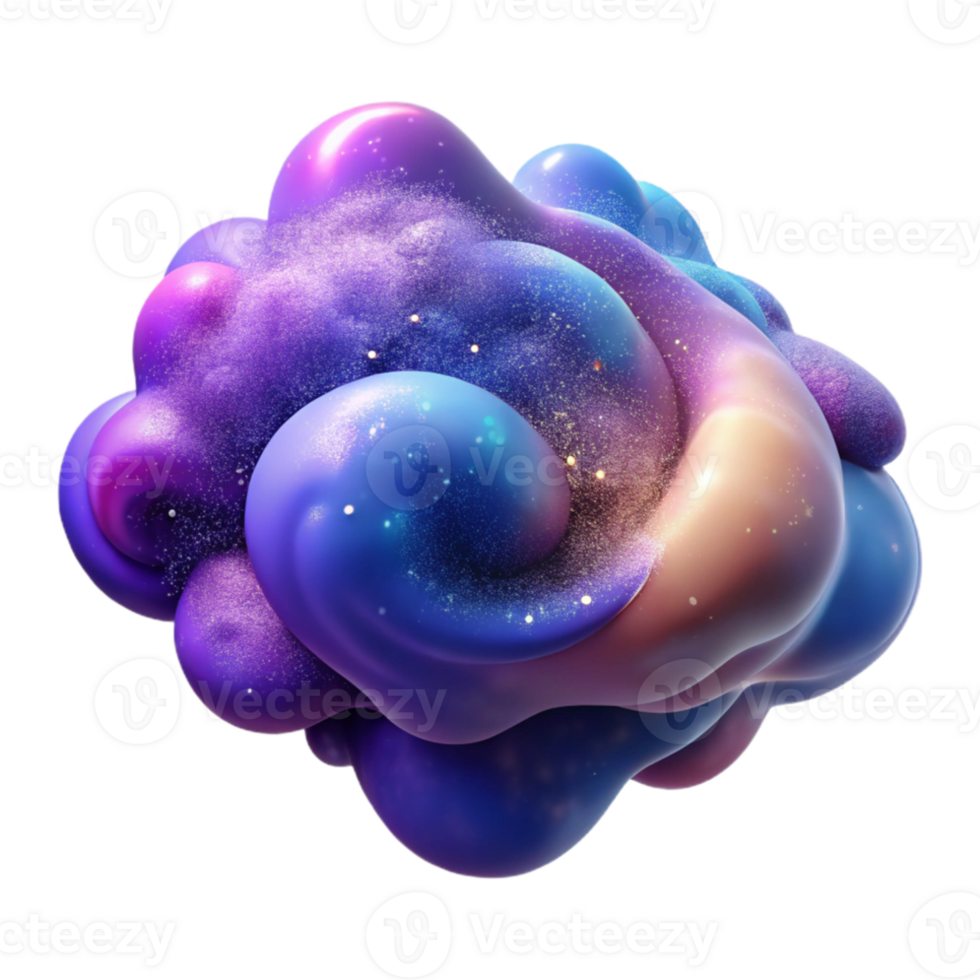 dramatic minimalist A swirling cloud of cosmic dust, vibrant nebula colors, space art, abstract style genuine png