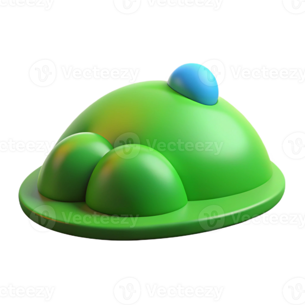 elegant abstract A rolling green hill under a clear blue sky, idyllic landscape, vibrant colors, peaceful atmosphere genuine png