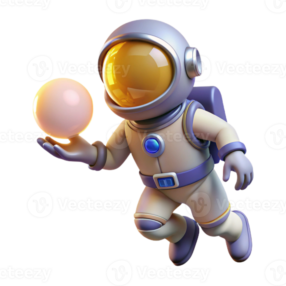 extraordinary modern A lone astronaut, adrift in the void, clutching a glowing orb, rim lighting, cosmic horror style detailed png
