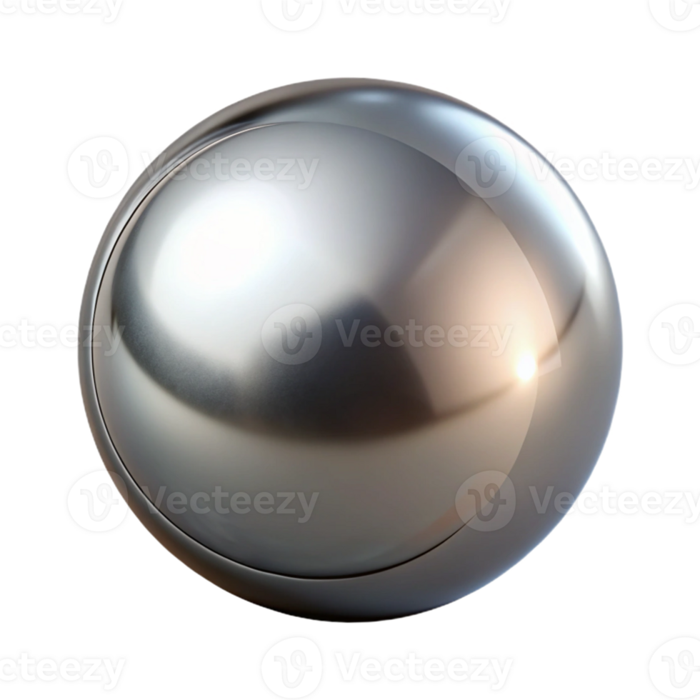 elegant traditional A single, perfect sphere of polished chrome, reflecting a distorted image of its surroundings, studio lighting, hyperrealistic style exclusive png