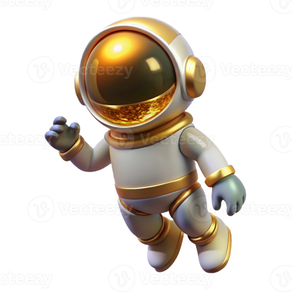 dramatic contemporary A solitary astronaut floating in space, golden visor reflecting a distant nebula, serene and melancholic, space opera style authentic png