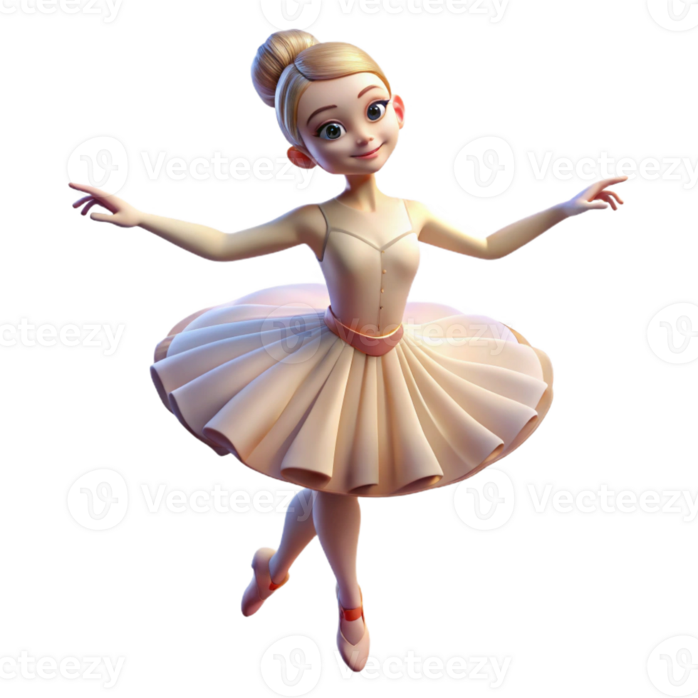 dramatic abstract Portrait of a graceful ballerina with flowing tulle and delicate features, lit by soft stage lighting, in an Art Deco style high resolution png