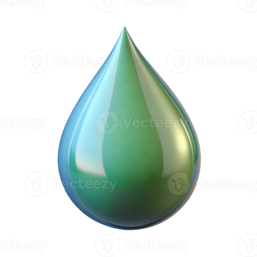 vibrant minimalist A single, perfect raindrop on a leaf, reflecting the surrounding environment, macro photography detailed png