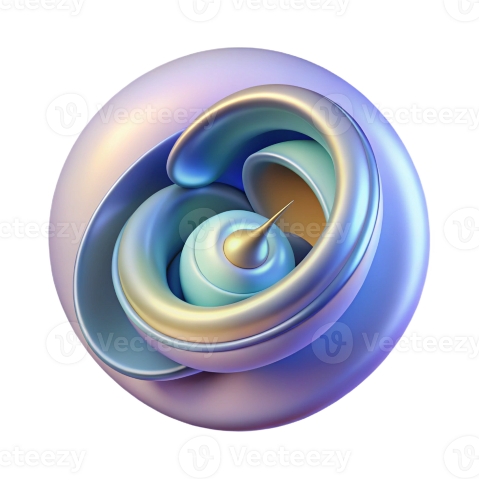 serene classic An abstract representation of time rendered in swirling, chrono-photographic style, illuminated by fading light 4K png