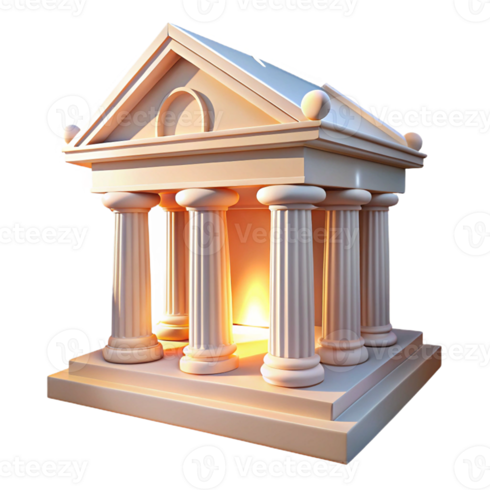 stunning classic Greek temple, marble columns, intricate carvings, bright sunlight, classical architecture genuine png