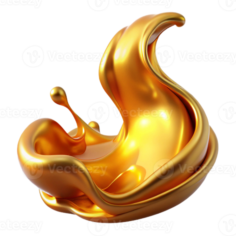 magnificent traditional A cascade of flowing liquid metal, resembling molten gold, with a warm, glowing light, in a fluid simulation style detailed png
